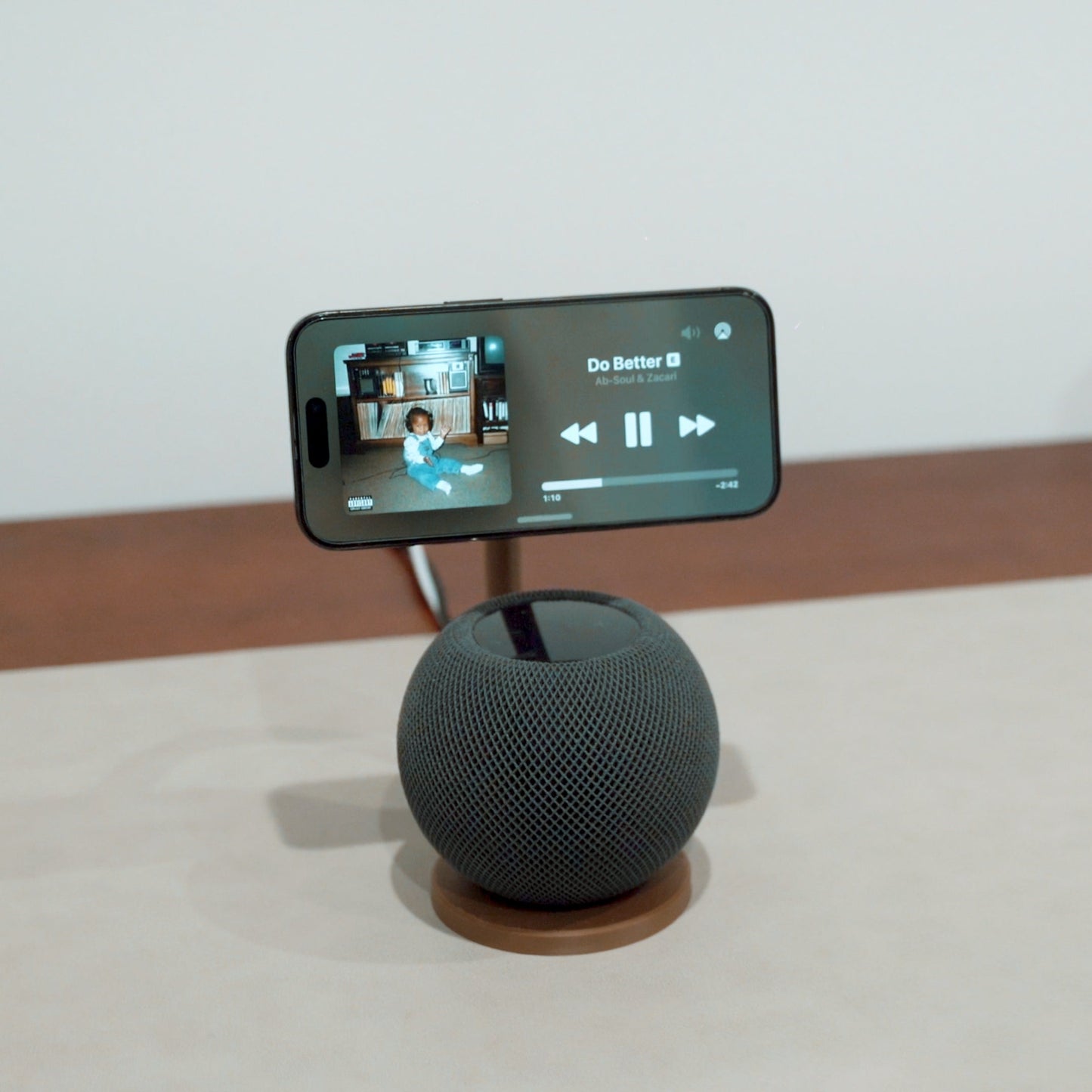 HomePod Mini iPhone Media Stand