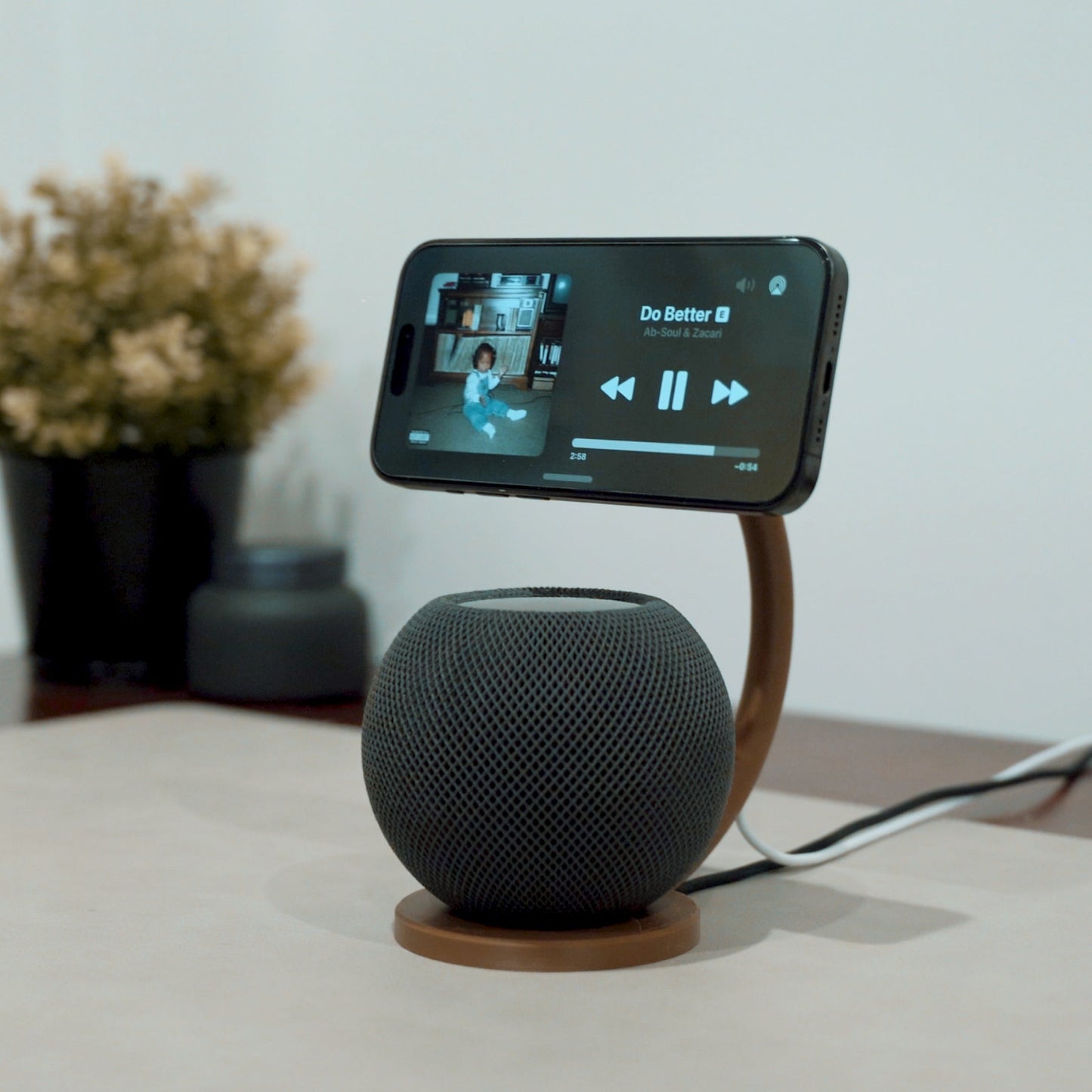 HomePod Mini iPhone Media Stand